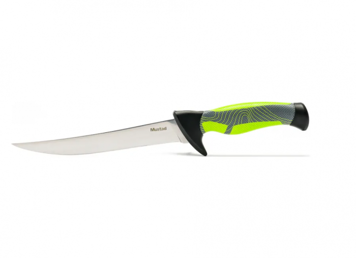 CUTIT DE FILETAT MUSTAD, LAMA 17.8 CM, VERDE, CU TEACA [2]
