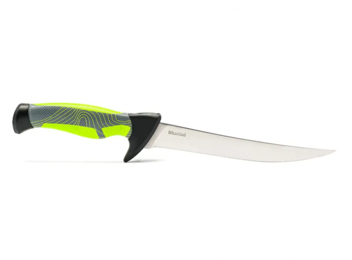CUTIT DE FILETAT MUSTAD, LAMA 17.8 CM, VERDE, CU TEACA [1]