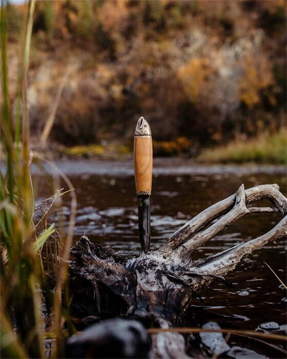 Cutit Marttiini Salmon cu teaca si cutie [4]