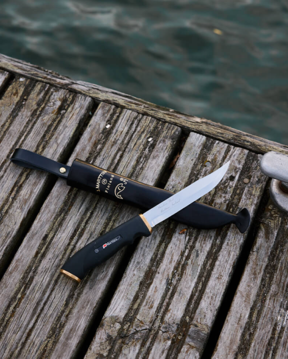 Cutit Marttiini Soft Handle Hunting, lama 13 cm, teaca piele [4]