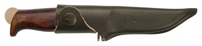 CUTIT HELLE SPEIDER, OTEL INOX, TEACA PIELE, LAMA 89 MM [2]