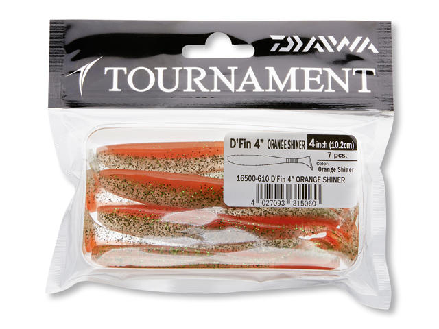 SHAD DAIWA TOURNAMENT D FIN 12CM/ORANGE SHINER/5BUC/PL [1]