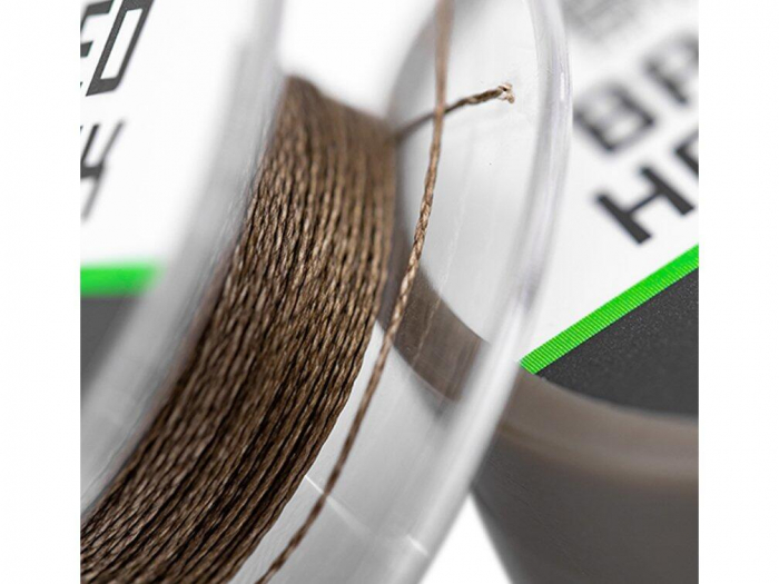 FIR TEXTIL PENTRU LEGAT CARLIGE KORDA BASIX BRAIDED HOOKLINK 25LB/10M [2]