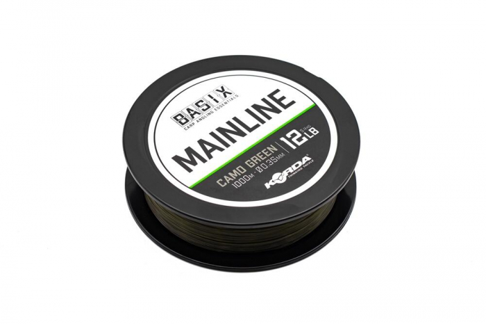 FIR MONOFILAMENT KORDA BASIX MAINLINE 0,35MM/12LB/1000M [1]