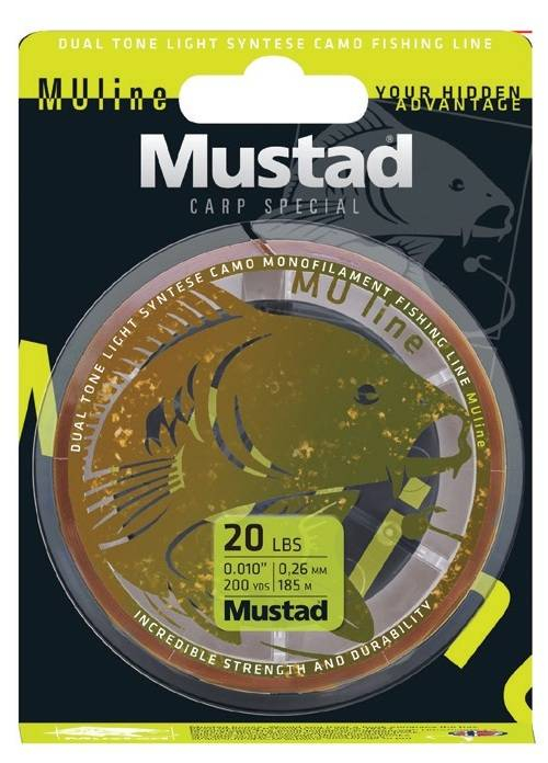 FIR MONOFILAMENT MUSTAD CARP SPECIAL 023MM/3,6KG/1200M [3]