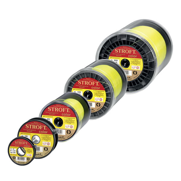 FIR MONOFILAMENT STROFT COLOR GALBEN FLUO 0.20 MM, 3.9 KG, 100 M [1]
