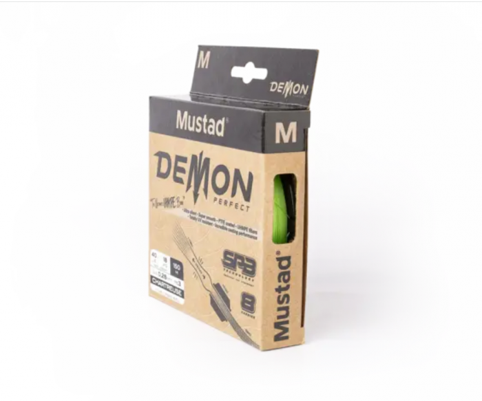 FIR TEXTIL MUSTAD DEMON PERFECT BRAID 8 CHARTREUSE 016MM/8,2KG/150M [4]