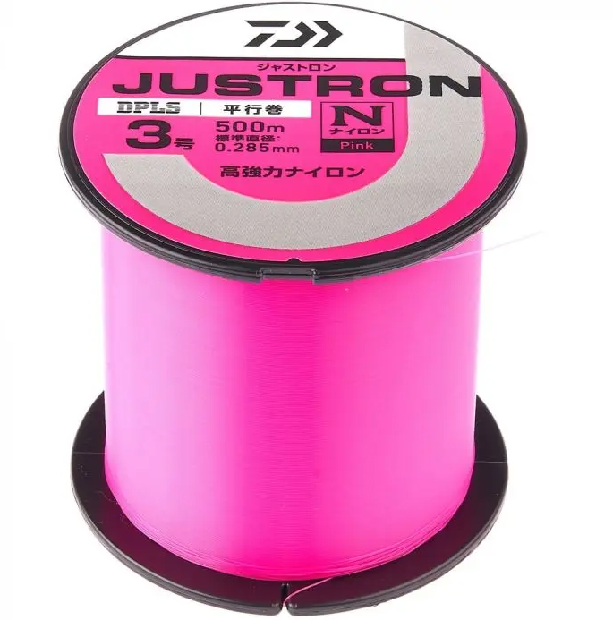Fir pescuit monofilament Daiwa Justron DPLS Pink, 500 m [1]