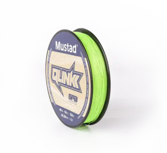 FIR TEXTIL MUSTAD QLINK BRAID CHARTREUSE 014MM/6,8KG/150M [5]
