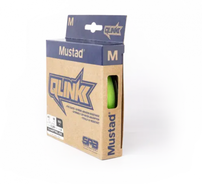 FIR TEXTIL MUSTAD QLINK BRAID CHARTREUSE 016MM/8,2KG/150M [4]