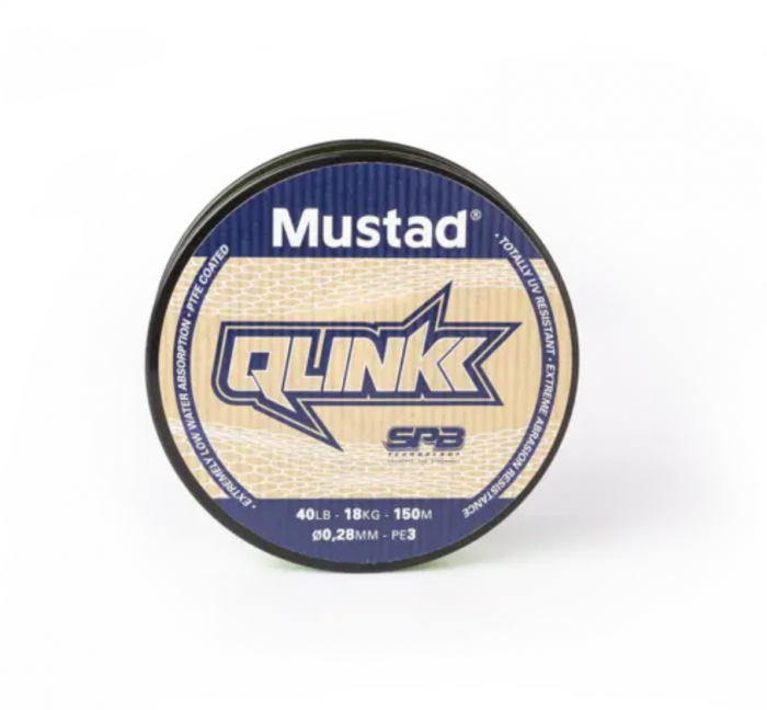 FIR TEXTIL MUSTAD QLINK BRAID CHARTREUSE 016MM/8,2KG/150M [3]