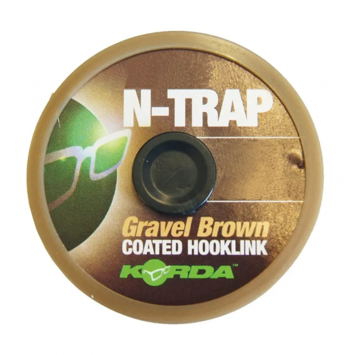 FIR TEXTIL CU CAMASA KORDA N-TRAP SOFT COATED GRAVEL 20M/20LBS [1]