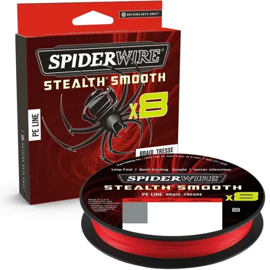 Fir textil Spiderwire Stealth Smooth 8 code red 0.15 mm / 16.5 kg / 150 m [1]