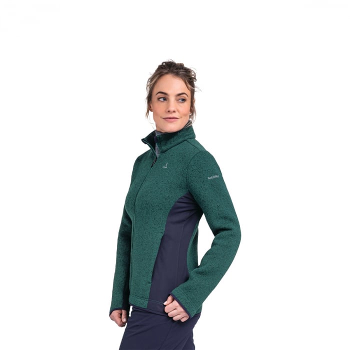 Fleece dama Schoffel zip in oberau psychotropical [1]