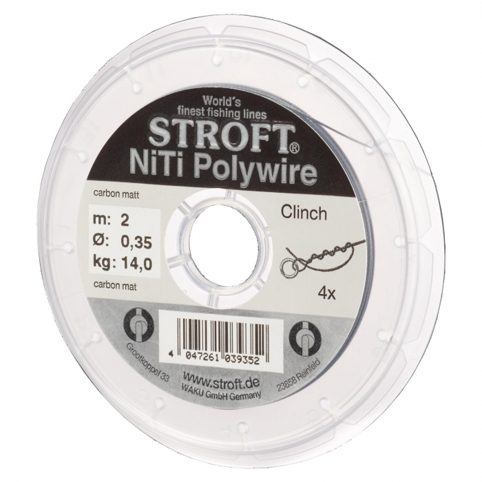 FIR MONOFILAMENT STROFT NICHEL TITAL POLIWIRE 1X7 0.30 MM, 2 M [1]