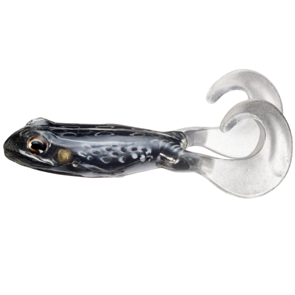 BROASCA LIVE TARGET FREESTYLE FROG 7,5CM 517 BLACK/BLACK, 2 BUC / PLIC [1]