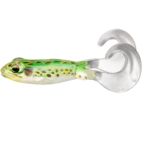 BROASCA LIVE TARGET FREESTYLE FROG 7,5CM FLORO 512 GREEN/YELLOW, 2 BUC / PLIC [1]