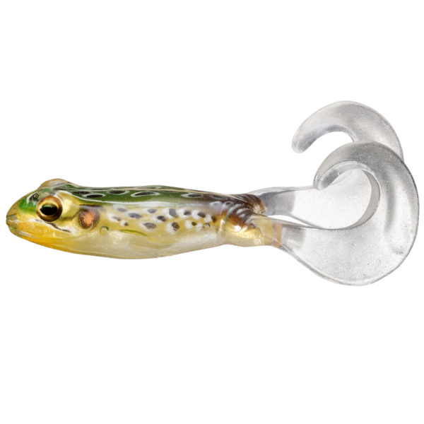 BROASCA LIVE TARGET FREESTYLE FROG 9CM 514 FLORO EMERALD/BROWN, 2 BUC / PLIC [1]