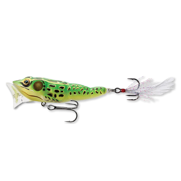 VOBLER LIVE TARGET FROG POPPER 6,5CM/7G FLORO GREEN/YELLOW [1]