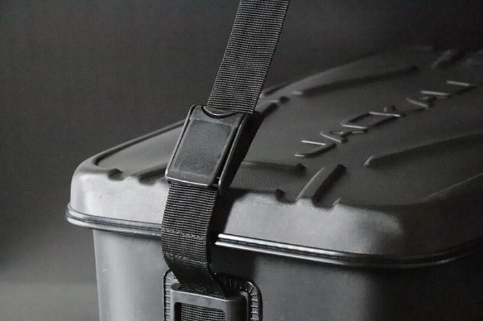 Geanta pescuit Jackall Bakan Tackle Cotainer R dark grey, marime L [2]