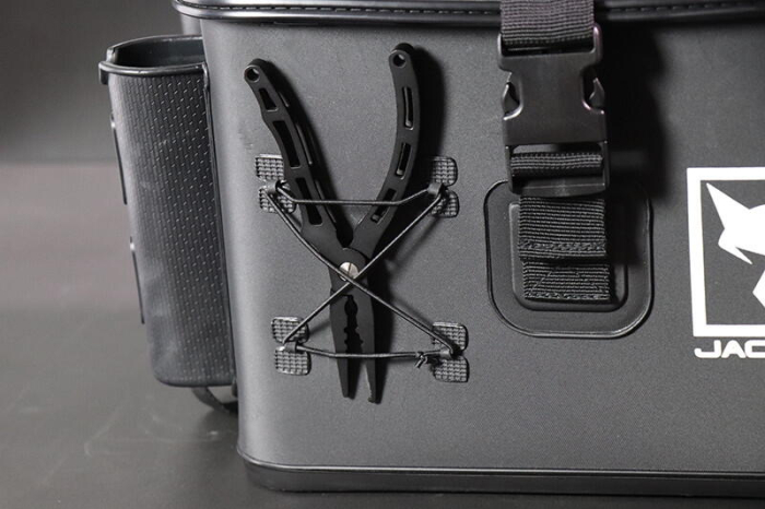 Geanta pescuit Jackall Bakan Tackle Cotainer R dark grey, marime M [5]