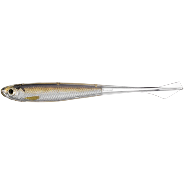 SHAD LIVE TARGET GHOST TAIL MINNOW DROPHOT 11,5CM SILVER/BROWN, 4 BUC / PLIC [1]