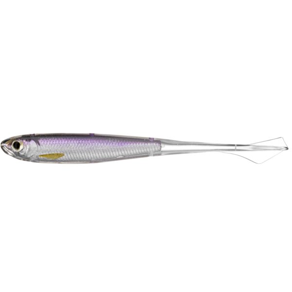SHAD LIVE TARGET GHOST TAIL MINNOW DROPHOT 9,5CM 207 SILVER/PURPLE, 4 BUC / PLIC [1]