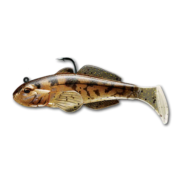 SHAD LIVE TARGET GOBY SWIMBAIT 9CM/21G NATURAL/BRONZE, 3 BUC / PLIC [1]