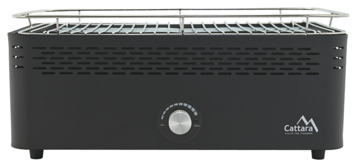 Gratar table top pe carbune Cattara Greg cu ventilator pe baterii, geanta inclusa [2]