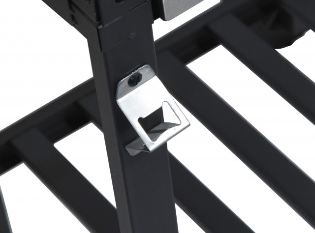 Gratar pe carbune Royal Partener Cattara fonta/otel 97 x 98 x 35 cm negru [7]