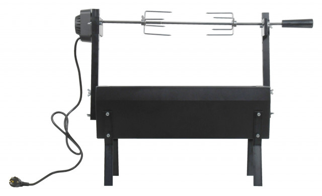 Gratar pe carbuni Cattara Barbeque cu rotisor electric 230 V [2]
