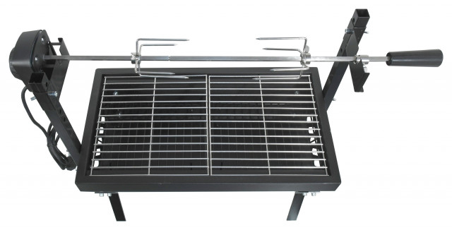 Gratar pe carbuni Cattara Barbeque cu rotisor electric 230 V [5]