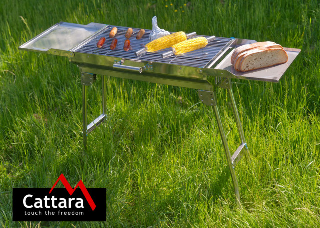 Gratar pe carbuni IGRNE Cattara 30 x 60 cm pliabil [7]