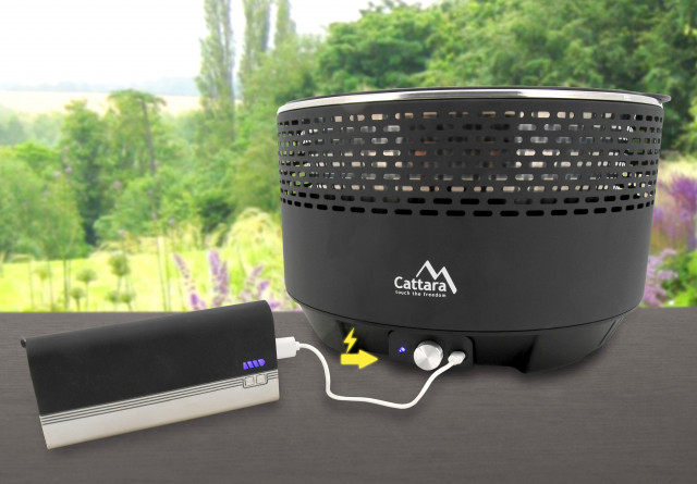 Gratar pe carbuni portabil KEG Cattara [8]