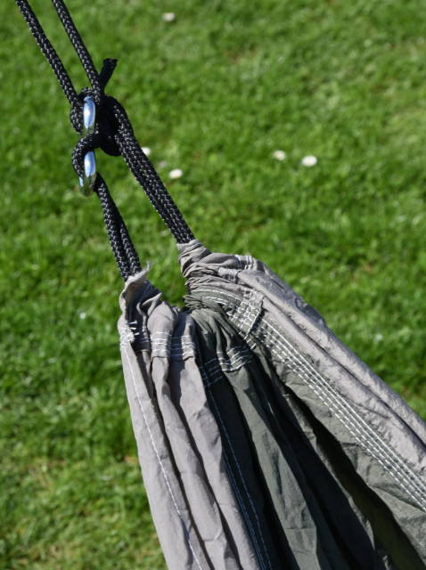 Hamac 275x137 cm Cattara verde/maro [3]