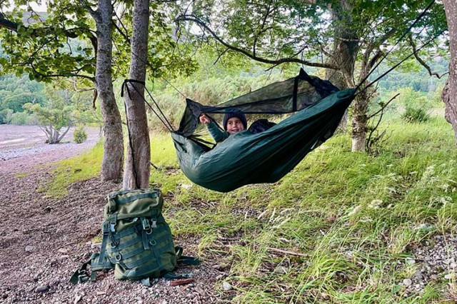 Hamac DD Junior Frontline DD Hammock olive green 1.9 x 1.1 m [3]