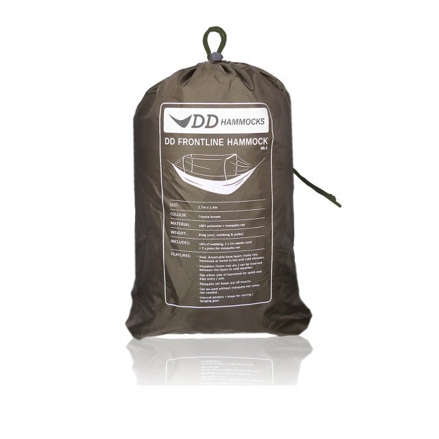 Hamac DD Hammocks Frontline Coyote Brown 2.7m x 1.4m [2]