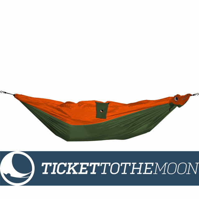 Hamac Ticket to the Moon Mini Kaki-Orange, 150 x 100 cm [1]