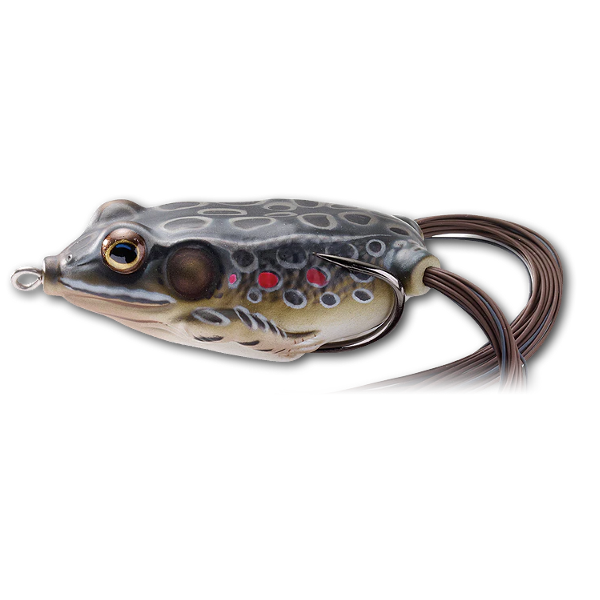 BROASCA LIVE TARGET HOLLOW BODY FROG WALKING BAIT 5,5CM/18G 503 BROWN/BLACK [1]