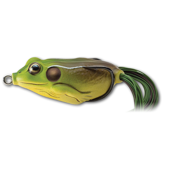 BROASCA LIVE TARGET HOLLOW BODY FROG WALKING BAIT 6,5CM/21G 508 GREEN/BROWN [1]