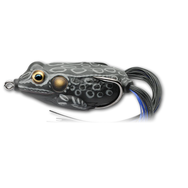 BROASCA LIVE TARGET HOLLOW BODY FROG WALKING BAIT 6,5CM/21G 517 BLACK/BLACK [1]