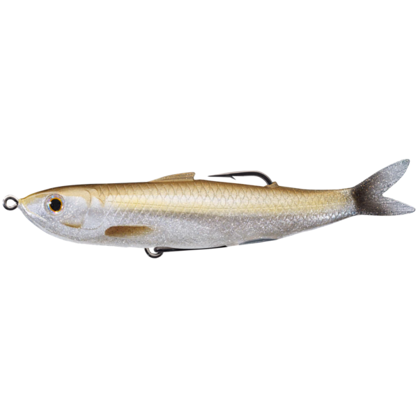 SWIMBAIT LIVE TARGET HOLLOW BODY SHINER WALKING BAIT 11,5CM/14G AMBER/SILVER FLAKE [1]