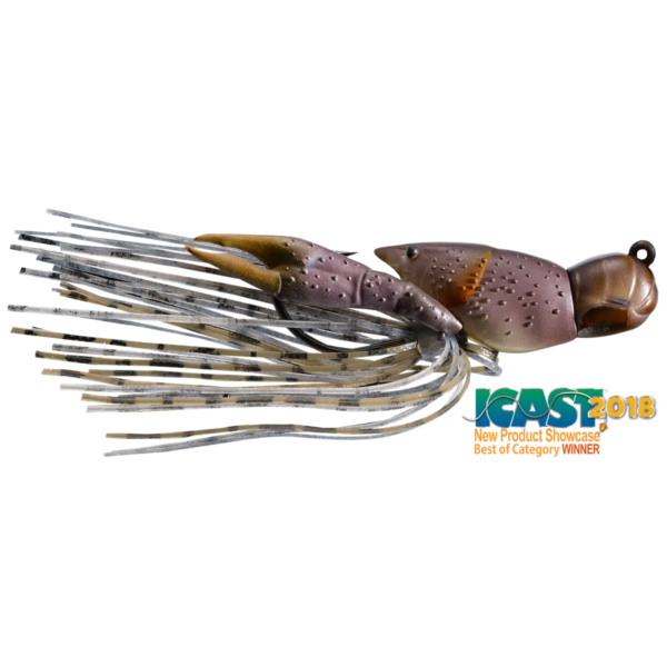 NALUCA LIVE TARGET HOLLOW CRAWFISH JIG 4,5CM/14G 725 GREY/BROWN [1]
