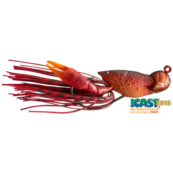 NALUCA LIVE TARGET HOLLOW CRAWFISH JIG 4CM/11G 306 RED [1]