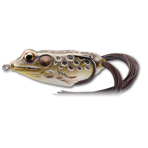 BROASCA LIVE TARGET HOLLOW FROG WALKING BAIT 5,5CM/18G 502 TAN/BROWN [1]