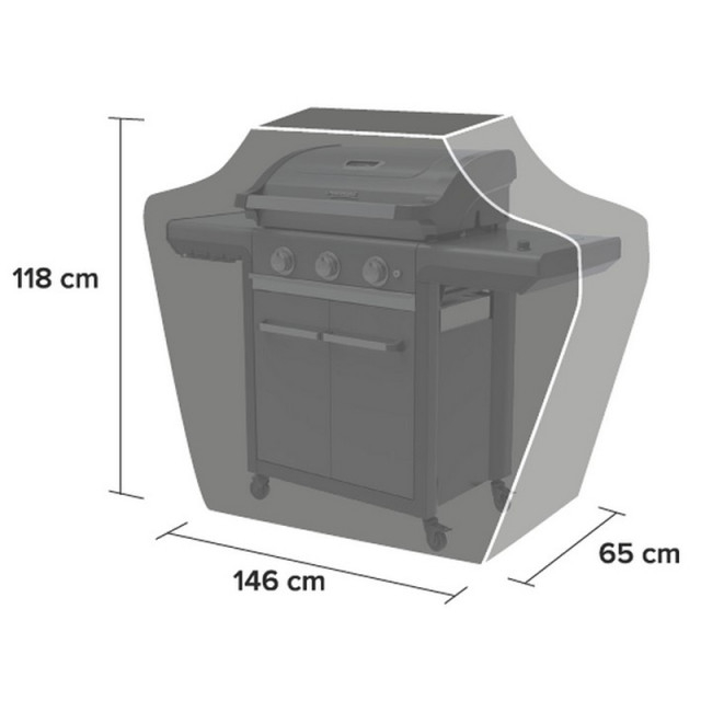 Husa Campingaz Classic L pentru gratarele seria 3, 146 x 65 x 118 cm [2]