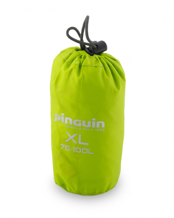 Husa ploaie rucsac Pinguin XL 75-100 litri lime [2]