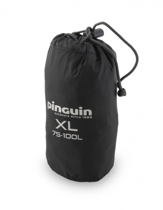 Husa ploaie rucsac Pinguin XL 75-100 litri neagra [2]