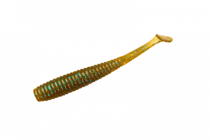 JACKALL I SHAD TAIL 2.8 INCH DARK CINNAMON/BLUE FLAKE 6BUC / PLIC [1]