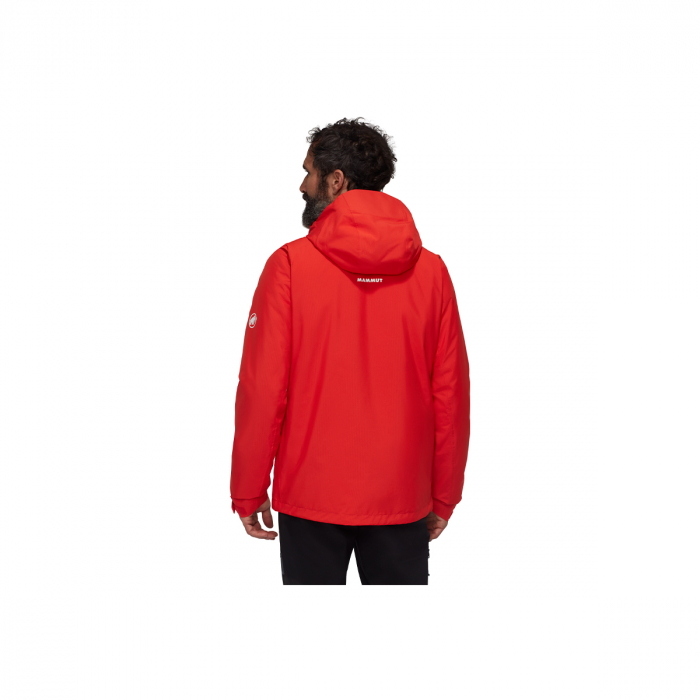 Jacheta barbati Mammut Alto Light 3 IN 1 HS hooded red black [5]